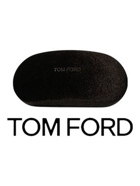 Tom Ford Black Velvet Hard Shell Sunglasses Case Faux Suede Lining
